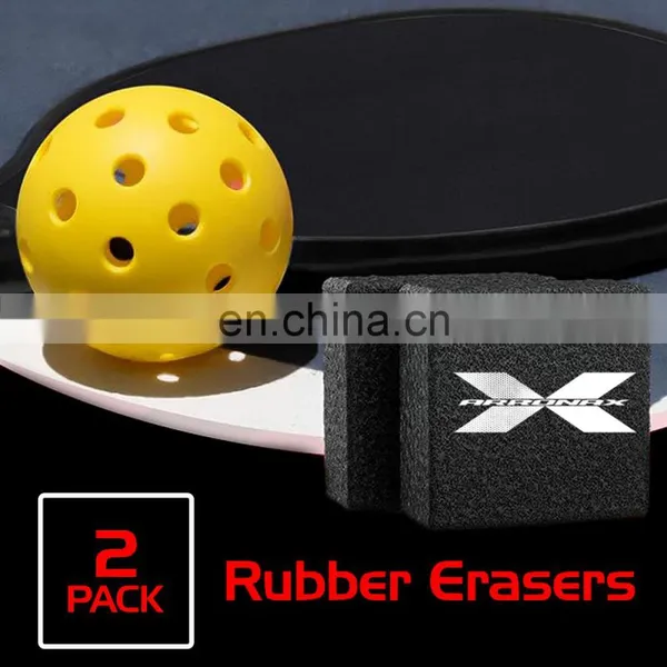 Arronax Pickleball Paddle Eraser Rubber Material 0.2 X 0.2 X 0.12 Inch Cleaner for Erase Stains Scratches photo-2