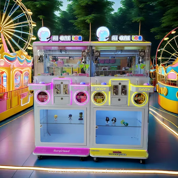 Double Position Boutique Crane Machine With Storage Display Cabinet Crane Machine photo-5