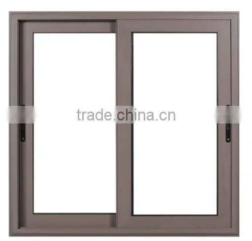aluminium sliding window thermal insulation double hung windows passed AS2047 in Australia & NZ