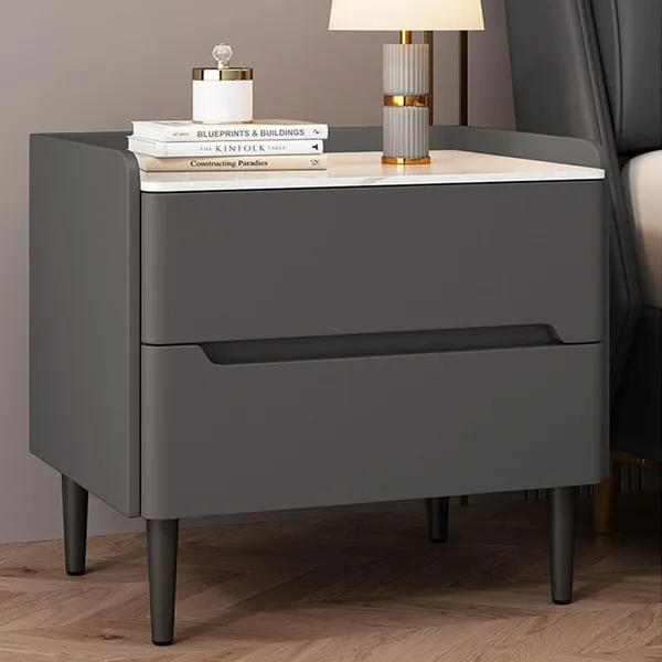Light Luxury Rock Plate Storage Cabinet photo-5
