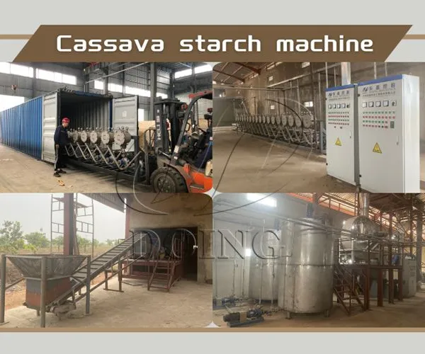 Cassava Tapioca Starch Extraction Facility Cassava Starch Making Machine Cassava Starch Grinding and Separating Machinery photo-5