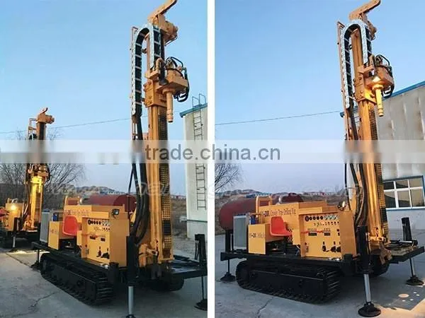 Hydraulic Drilling Rig, HFW-200L Rotary and DTH Drill Machine photo-3