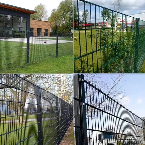 Double Wire Mesh Fence With Reinforced Edges for Structural Integrity photo-5