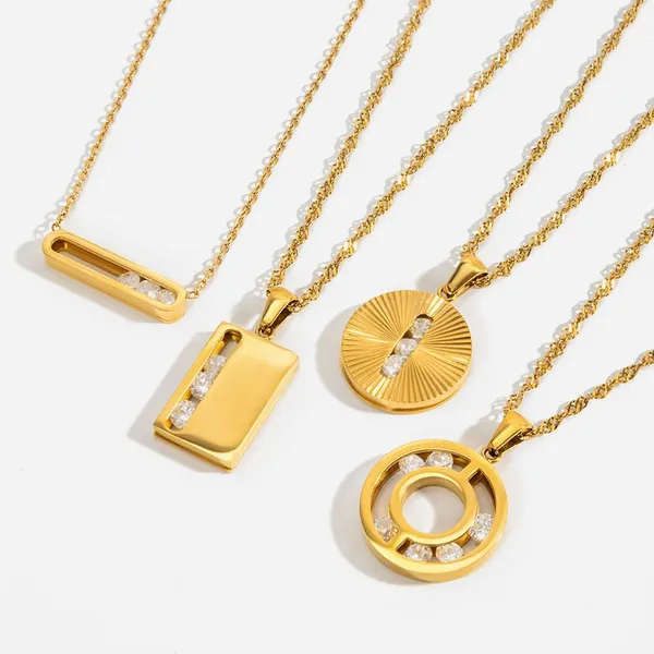 HonHo 304 Stainless Steel Necklace With 18K Gold PVD Coating For Hypoallergenic Wear photo-3