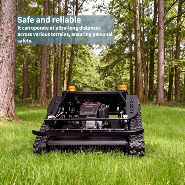 Vigorun VTLM800 Mower With 200m 60° Remote Control Self-Locking Slope Mower for Dangerous Embankment