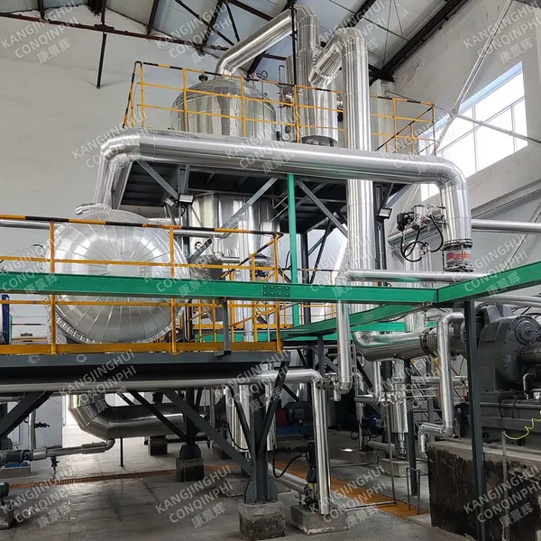 Evaporador MVR con garantía de 2 años para componentes centrales y soporte técnico