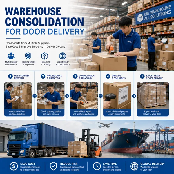 China Door Delivery Logistics Service for Importers photo-3