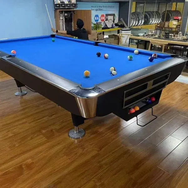 New Style Nine-ball Table, Standard Chinese Nine-ball Table for Fancy Play, High-end Billiard Table for Hotels and Villas, Nine-ball Billiards Table for Clubs