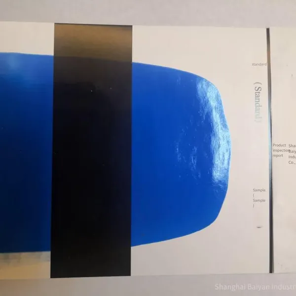 Drop Molding Silicone Color Paste for Shoe Material Trademarks, Medium Chrome Yellow Color, Phthalocyanine Blue Color Paste