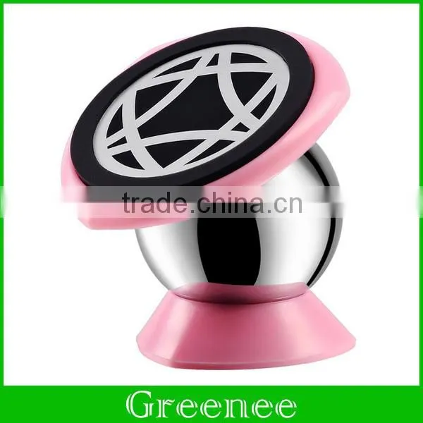360 Degree Cell Phone Creative Car Mount/ Magnetic Cell Phone Holder/ Car Mount Phone Holder/Phone Plane Holder for Iphone photo-3