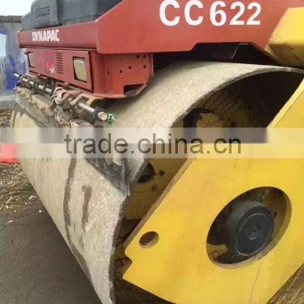 Sweden Made Dynapac CC622 Double Drum Road Roller Used Condition Dynapac CC622 Road Roller Second Hand Dynapac Cc622 Roller photo-2