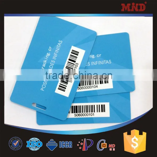 Pvc Atmel T5577 Smart Card With Barcode photo-2