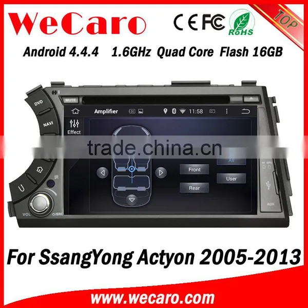 Wecaro WC-SY7020 Android 4.4.4 Car Dvd Gps for Ssangyong Actyon Car Multimedia Player 2005 - 2013 With Radio 3G Wifi Playstore photo-4