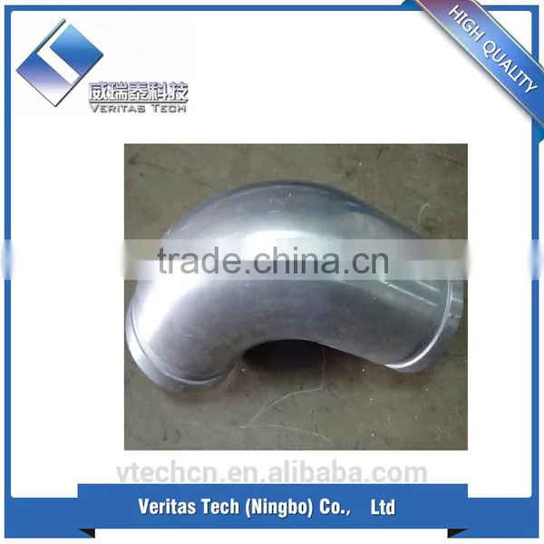 90 Degree Polished or Machined or Painted Aluminum Camlock Elbow photo-4