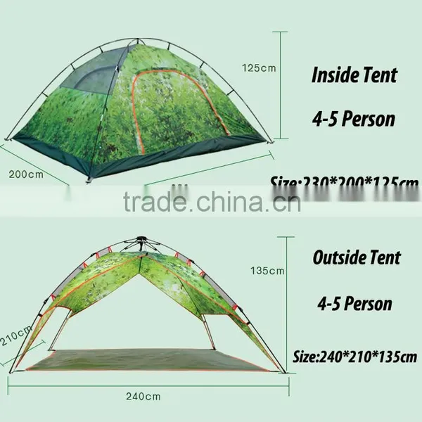 (130453) 2015 High Quality Waterproof Cheap Outdoor Camping Tent photo-4