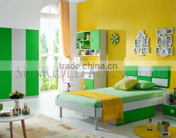 Colorful Children Cheap MDF Used Wall Bed (SZ-BF8866) photo-3