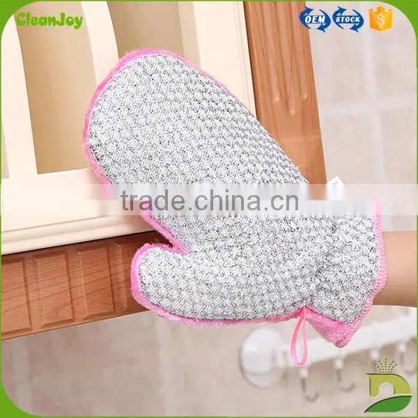 Glove Wash Cloth China Wholesale Double Sides Non Latex Gloves photo-6