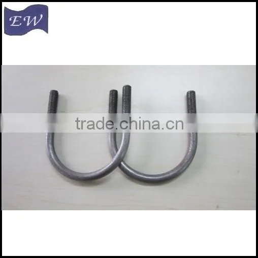 Low Carbon Steel U Bolt, With m6 Thread, Zinc Finish photo-2