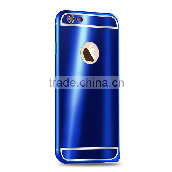 XNE 24K Plated Metal Hard Bumper Case for IPhone 6s 2in1 Luxury High Quality PC 360degree Full Back Cover for IPhone 6 4.7 photo-3