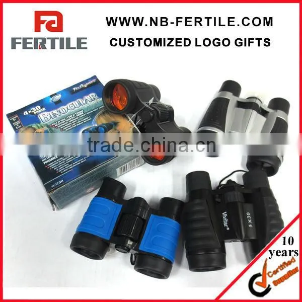 801010 PROMOTION ! 4X30 Power Binocular With Glass Lenses