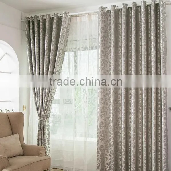 Jacquard Embroidered Rayon Fabric for Curtain photo-4
