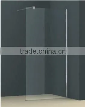 Luxurious Portable Batrhroom Frameless Glass Adjust Shower Door Quality Choice photo-2