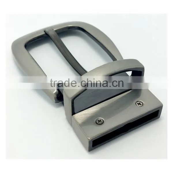 Top Popular Men Reversible Belt Buckle/ Reversible Pin Buckle/ Turning Belt Buckle photo-2