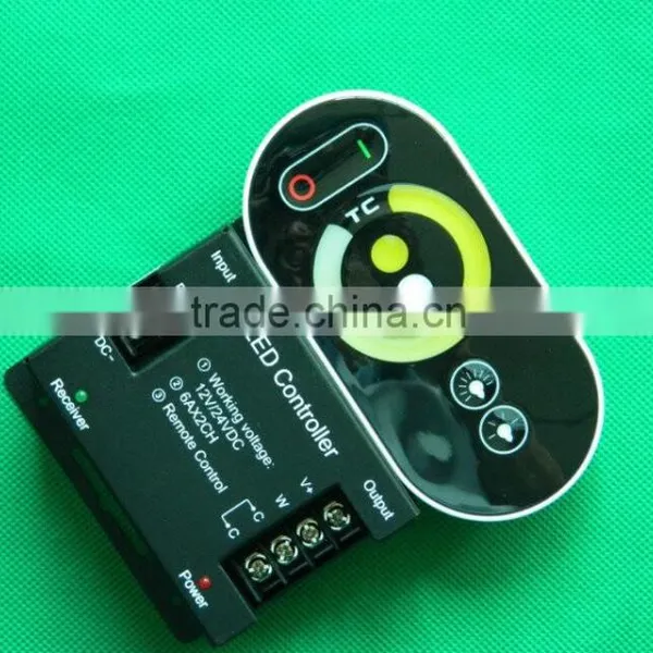 Touching LED Controller in Black for LED RGB Lights Rgb Led Touch Panel Controller photo-3