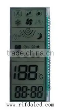 Rectangular shape air cooler small lcd display