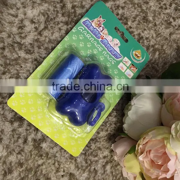 Custom Printed Dog Waste Bag and Reusable Dispenser