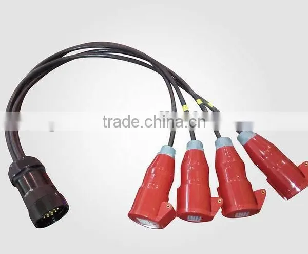 Socapex Fan-out Power Extension Cable to 16a Cee Plugs photo-2