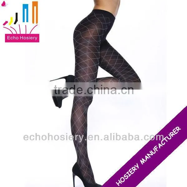 Lady New Sexy Opaque Jacquard Pantyhose Tights photo-2