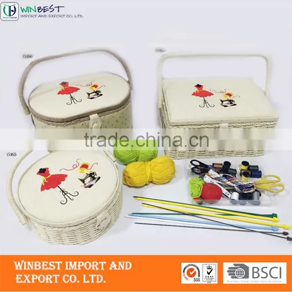 Sewing Basket Knitting Bags Jewel Box Series