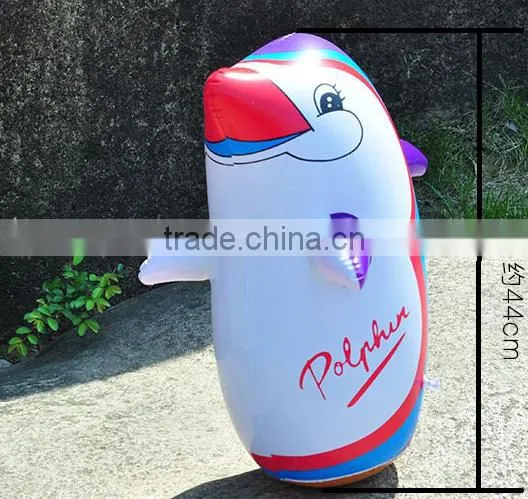 New Design Pvc Inflatable Dophin Toy photo-2