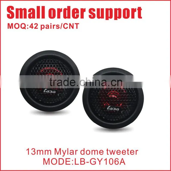 Small Oder Area13mm ASV Cheap Mylar Dome Tweeter Car Speaker