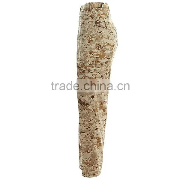 Digital Camo Durable Material Military Uniforms BDU Pants photo-2