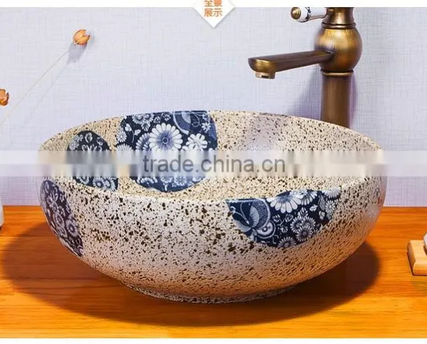 2016 Latest Product Ceramic Bathroom Art Basin Sinks BHM -4016 for Home Decor photo-5