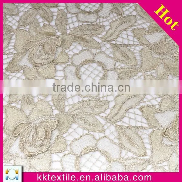 Colorful Chemical Lace Flower Lace Fabric