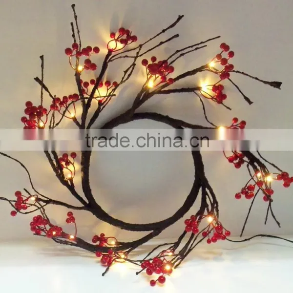 red berry led ring light