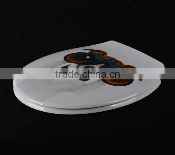 Decorative Soft Close Urea Toilet Seat for WC photo-3