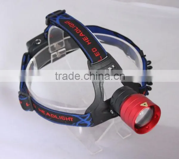 Led Headlamp High Quality Led Aluminum Headlight Rechargeable LED Headlamp photo-4