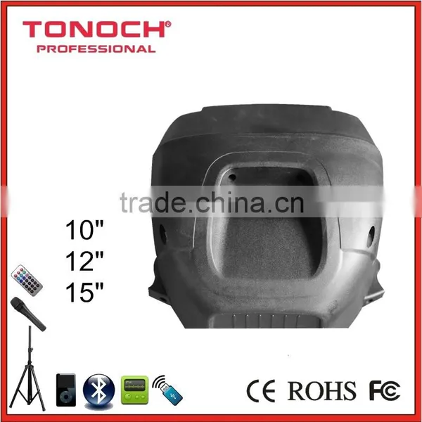 China 15" 100W Bettery Active Speaker With MP3/USB/SD/BLUETOOTH/REMOTE CONTROL/TROLLEY/WHEELS photo-4