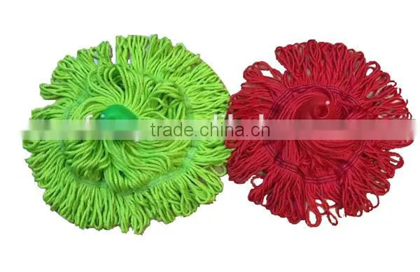 #E200 Microfiber Round Mop,with Plastic Binder. photo-4