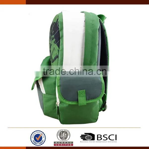 Stylish 600D Student School Bag With Laptop Compartment photo-2