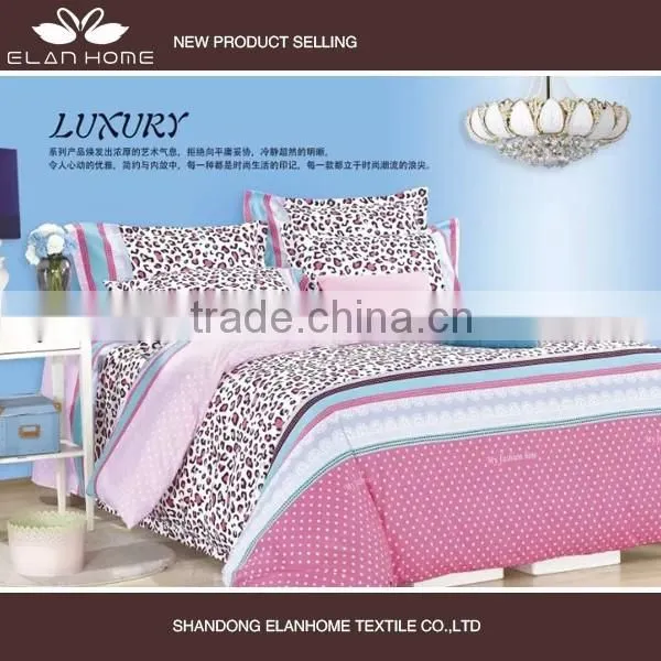 100% Polyester Disperse Printed Cheap China Wholesale Crib Bedding Set