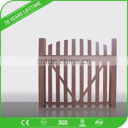 WPC PVC Fence Wood Plastic Composite Fence photo-2