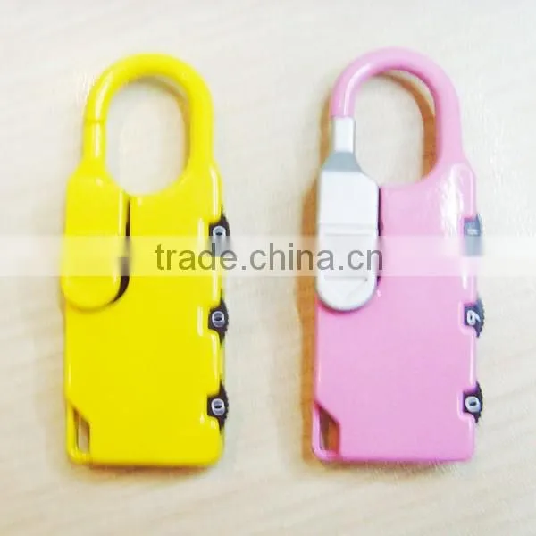 Factory Direct Charm Design Best Price 2015 New Products Combination Locks For Travel photo-3