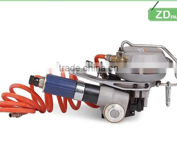 KZ-19 Pneumatic Combination Steel Packaging Strapping Machine photo-2