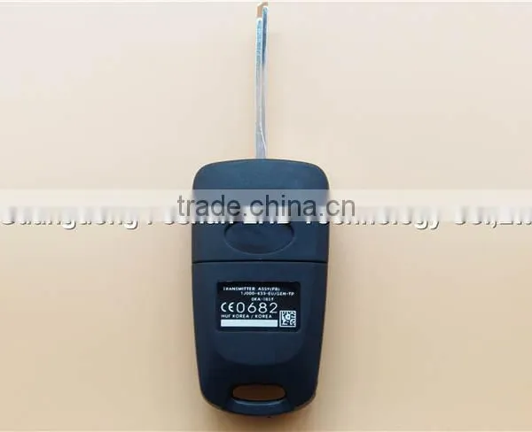New Arrival Hyundai Elantra Flip Key for Hyundai 2 Button Car Remote Key 433Mhz 46chip photo-2