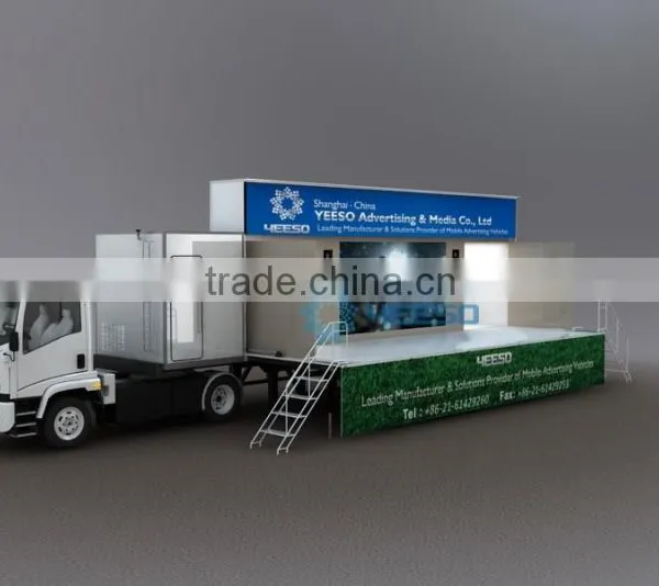 Shanghai YEESO Road Show and Entertainment Mobile LED Display Container YES-C40 photo-2